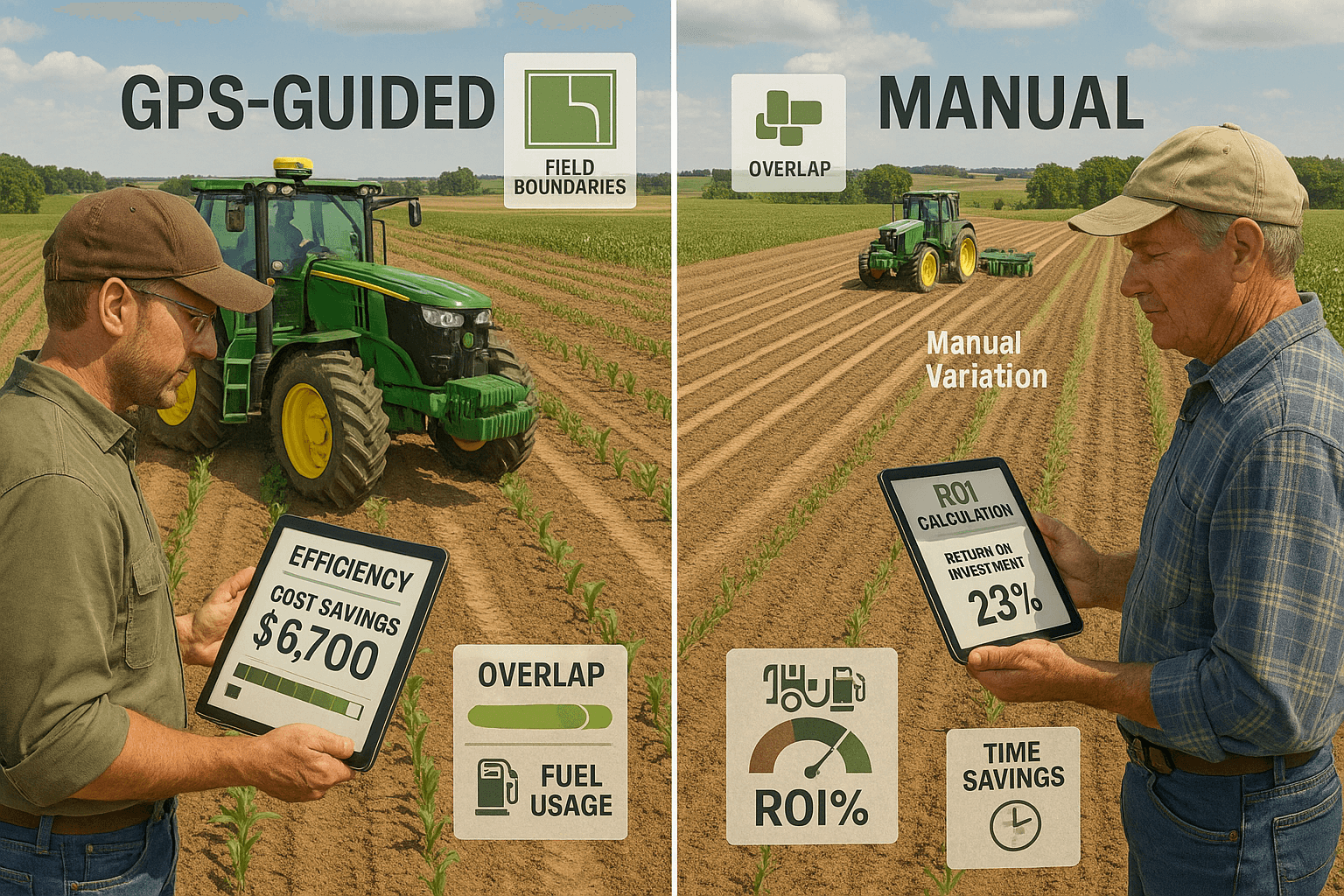 Equipment ROI Analysis: GPS vs Manual Field Operations